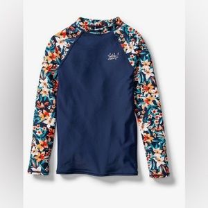 BNWT ROXY RASHGUARD DISNEY ARIEL